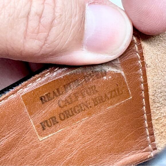 Rebecca Minkoff Ira Studded Calf Hair Pointed Toe Flats Cheetah Print Sz 9 Glam - Picture 13 of 14